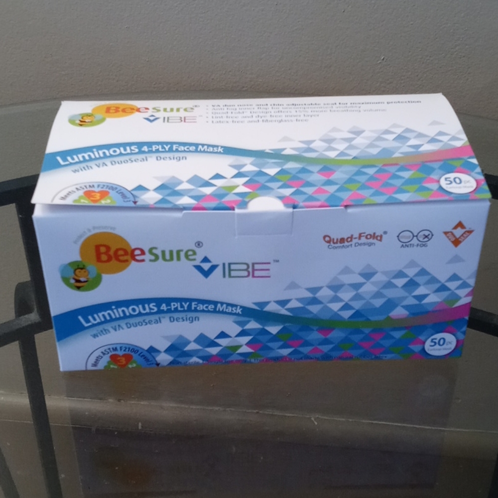 Ecobee Beesure Vibe face masks